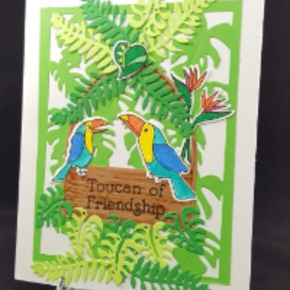 Toucan Note Card 'Toucan of Friendship' with Envelope - Picture 2 of 4